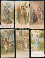 cca 1900-1930 20 db  litho szentkép, 11x5,5 és 12,5x7 cm közti méretben