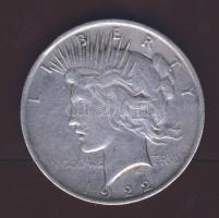 USA 1922. 1$ Ag "Liberty"T:2 Hátoldali forrasztási nyomokkal