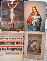 Vegyes papírrégiség tétel: igazolások, levelek, fotó, stb