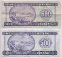 1975-1990. 500Ft (2x) T:III