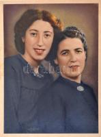 Vegyes papírrégiség tétel: fotó, levelek, stb