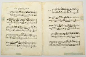 1847 Pest Megyei Követválasztási zeneemlék, Szentkirályi Móric Kossuth Lajos barátainak szerzé Egres...