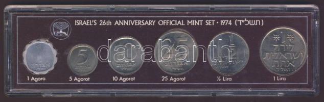 Izrael 1974. 1a-1L 6klf db, szettben T:1