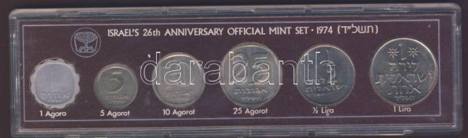 Izrael 1974. 1a-1L 6klf db, szettben T:1