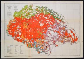 1920 Magyarország Néprajzi térképe, Szerk.: Teleki Pál, 1:100.000, Klösz György és Fia, 63x89 cm.
