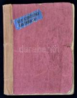 Egy színésznő emlékiratai. Pornográf történet. Temesvár, é.n., Kaviár, 79 p. Kiadói papírkötés, ross...