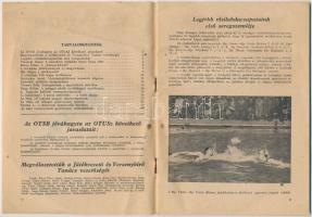 1955 Az Úszósport I. évfolyamának júniusi száma, 31p