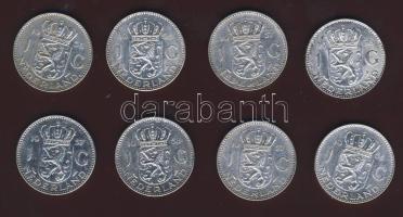 Hollandia 1G Ag 1956 (1x), 1957 (3x), 1958 (1x), 1965 (2x), 1966 (1x) összesen 8db T:1/2,2