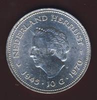 Hollandia 1970. 10G Ag "Wilhelmina-Julianna" T:1/2