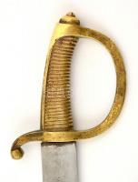 Spanyol gyalogsági kard mintájú díszkard, a pengén "Mdo fabricado de Toledo Spain" felirat...