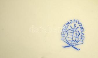 Herendi Eton mintás porcelán alj, kézzel festett, jelzett, hibátlan, d: 13.5 cm