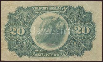 Argentína 1892. 20c T:II