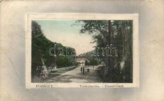 Pozsony, Bratislava, Pressburg; Vaskutacska / Eisenbründl (EB)