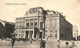 Pozsony, Bratislava, Pressburg; Városi színház / theatre (EK)