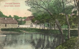 Dárda, Gyola-tó kastély részlettel / lake, castle (EK)