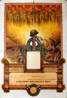 1944 Hősi halotti oklevél nagyalakú díszes