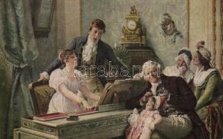 20 db RÉGI művész motívumlap, vegyes minőség / 20 pre-1945 art motive cards, mixed quality