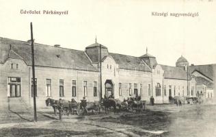 Párkány, Stúrovó; Községi nagyvendéglő, Dudás István kiadása, W. L. Bp. 391. / municipal restaurant