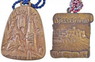 Csehország DN "Machocha" a Macocha Gorge víznyelőt ábrázoló, harang alakú Br emlékérem fül...