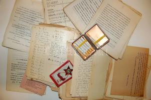 Okmánytétel vegyes iratok a múlt századból