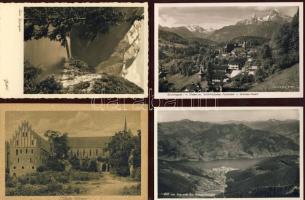 56 német képeslap a 20-as 40-es évekből: tájak, városok, benne pár osztrák