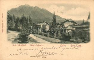 1899 Tátrafüred, Alsó-Tátrafüred, Unterschmecks (EK)