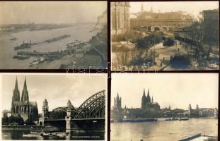 Köln, Mainz és egyéb német városok 19 db régi képeslap