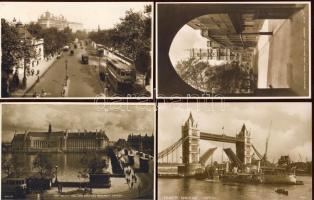 London 23 db régi képeslap