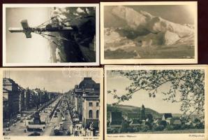 17 db német és osztrák városképes lap, főleg háború előtti