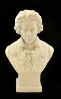 Beethoven gipsz mellszobor, jelzett, m: 13 cm.