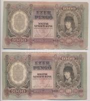 1943. 1000P (2x) T:III,III-