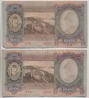 1943. 1000P (2x) T:III,III-