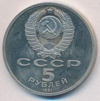 Szovjetunió 1991. 5R Cu-Ni "Moszkvai Szent Mihály arkangyal-székesegyház" T:1(PP)
Soviet ...
