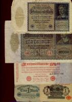 Német Birodalom 1908-1923. hagyaték tétel, sok jobbal, 158db T:II,III,IV (kevés)