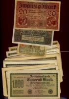 Német Birodalom 1908-1923. hagyaték tétel, sok jobbal, 158db T:II,III,IV (kevés)