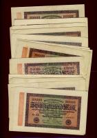 Német Birodalom 1908-1923. hagyaték tétel, sok jobbal, 158db T:II,III,IV (kevés)