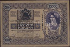 1918. 10.000K román ellenbélyegzővel T:III