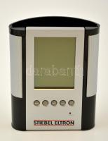 Stiebel Eltron digitális óra ébresztő funkcióval, hőmérővel, naptárral, újszerű állapotban, saját dobozában, m: 12 cm