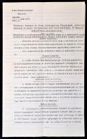 1917 A M. Kir. Földművelésügyi miniszter által kiadott rendelet a kukoricabeszolgáltatással kapcsolatban, 6p