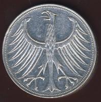 NSZK 1957F 5DM Ag T:3 pici ph