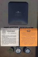 Hollandia 1980. 1G + 2 1/2G + zseton forgalmi sor szettben T:BU Díszdobozban, tanúsítvánnyal!