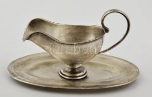 "Grand Hotel Margitsziget" alpakka kiöntő, jelzett, 17x10x10 cm