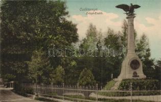 Csáktornya, Cakovec; Zrínyi emlék, Fischel Fülöp (Strausz Sándor) kiadása / monument