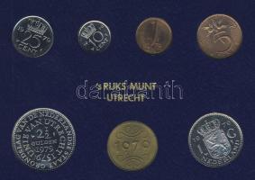 Hollandia 1979. 1c-2 1/2G (6klf db) + zseton forgalmi sor szettben T:BU