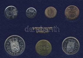 Hollandia 1980. 1c-2 1/2G (6klf db) + zseton forgalmi sor szettben T:BU