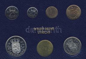 Hollandia 1980. 1c-2 1/2G (6klf db) + zseton forgalmi sor szettben T:BU