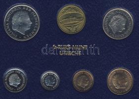 Hollandia 1980. 1c-2 1/2G (6klf db) + zseton forgalmi sor szettben T:BU