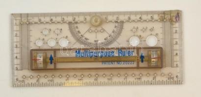 Multiprose rajzeszköz, 15x6 cm