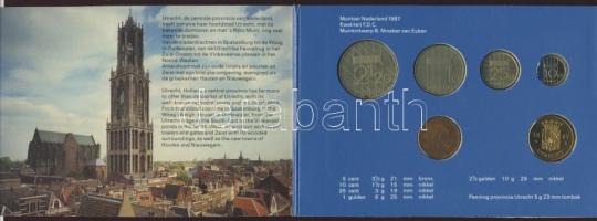 Hollandia 1987. 5c-2 1/2G (5klf db) + zseton forgalmi sor szettben T:BU