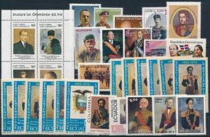 1980-1999 Uniforms 2 blocks + 4 sets + 34 stamps Egyenruha motívum 1980-1999 2 klf  blokk + 4 klf so...